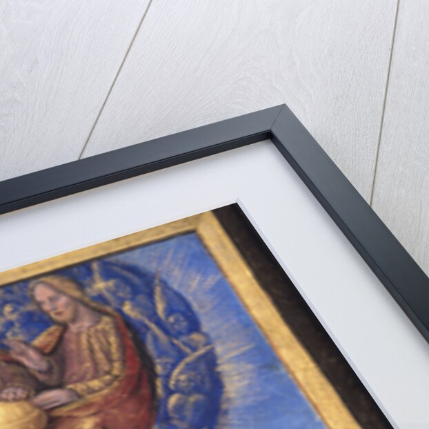 The Holy Trinity (from Lettres bâtardes), ca 1490-1510 by Jean Poyet