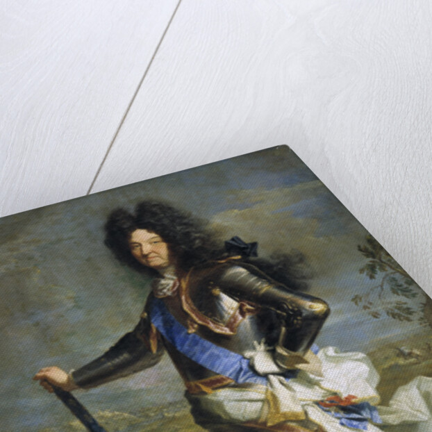 Louis XIV, King of France (1638-1715) by Hyacinthe Francois Honore Rigaud