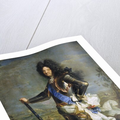 Louis XIV, King of France (1638-1715) by Hyacinthe Francois Honore Rigaud