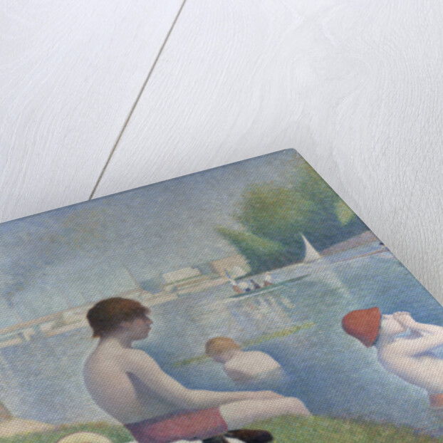 Bathers at Asnières (Baigneurs a Asnières) by George Pierre Seurat