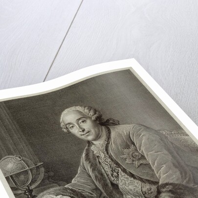 Portrait of Prince Dmitriy Mikhailovich Golitsyn, 1762 by Pierre Alexandre Tardieu