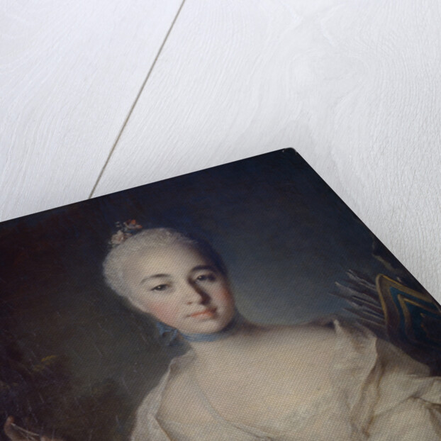 Portrait of Countess Anna Vorontsova, ca 1758 by Louis Tocqué