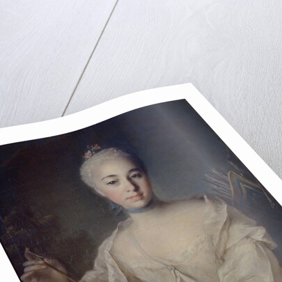 Portrait of Countess Anna Vorontsova, ca 1758 by Louis Tocqué