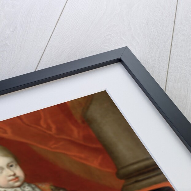 The future emperor Joseph I at the age of six with a dog, 1684, 1684 by Benjamin von Block