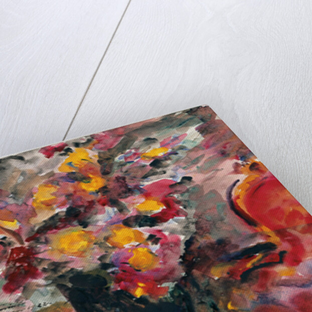 Flower Vase on a Table, 1922 by Lovis Corinth