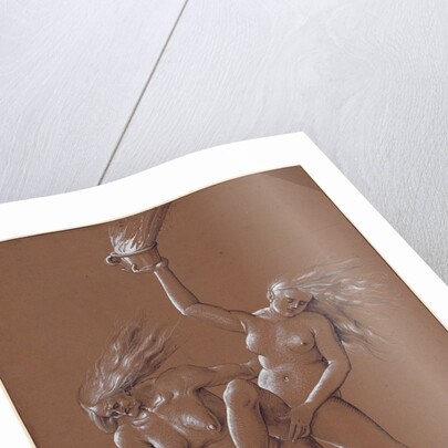 New Years Greeting with Three Witches, 1514 by Hans Baldung