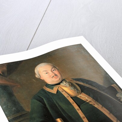 Portrait of the General Fyodor Berchman, 1762 by Carl Ludwig Johann Christineck