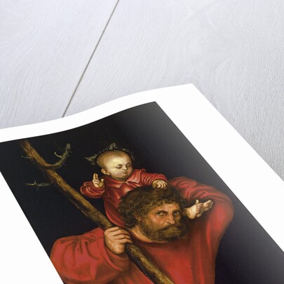 Saint Christopher, ca 1514 by Lucas Cranach the Elder