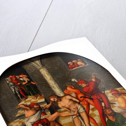 The Flagellation of Christ, 1538 by Lucas Cranach the Elder