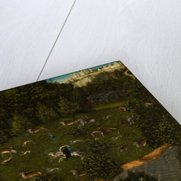 Stag Hunt with the Elector Frederick the Wise, 1529 by Lucas Cranach the Elder