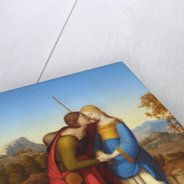 Jacob Meeting Rachel at the Well, c. 1826 by Anton Josef Dräger