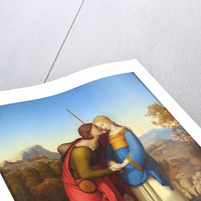 Jacob Meeting Rachel at the Well, c. 1826 by Anton Josef Dräger