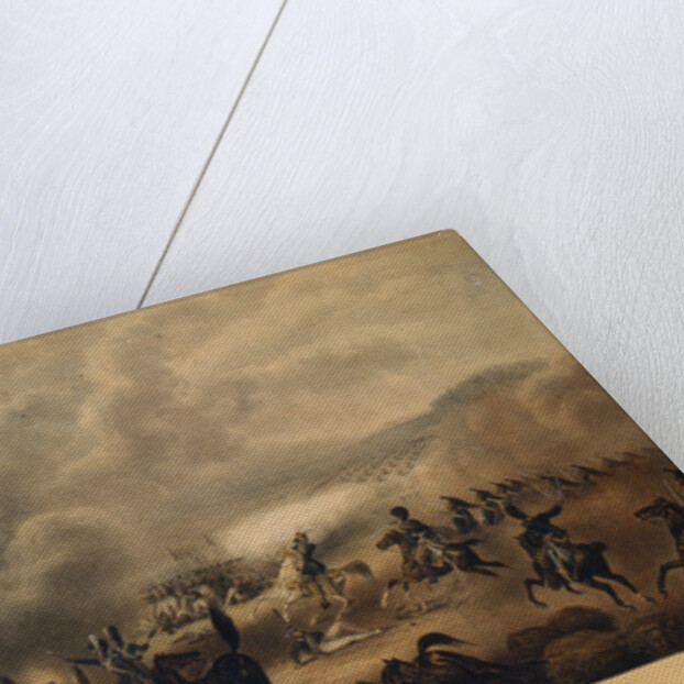 The Battle of Krasnoi on August 14, 1812, 1820s by Christian Wilhelm von Faber du Faur