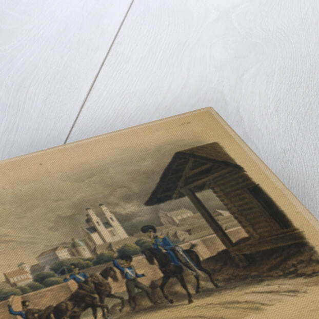 Near the city of Polotsk on July 25, 1812, 1820s by Christian Wilhelm von Faber du Faur