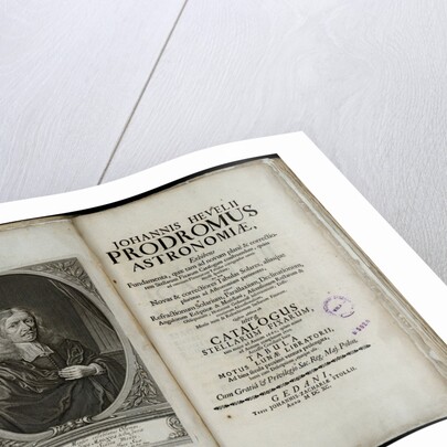 Johannes Hevelius, Prodromus astronomiae, 1690 by Johannes Hevelius