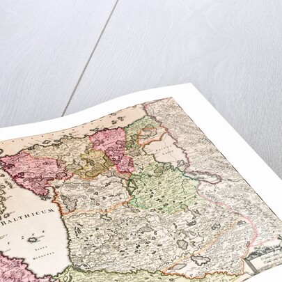 The Baltic Sea by Johann Baptist Homann