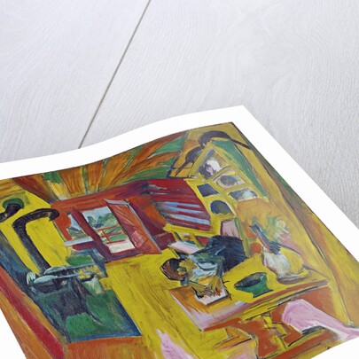 Alpine Kitchen, 1918 by Ernst Ludwig Kirchner