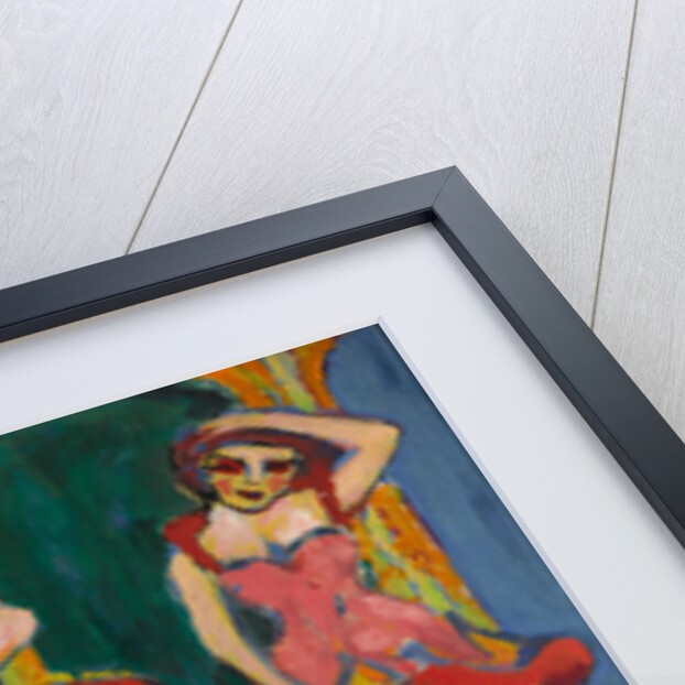 Czardas dancers, 1908-1920 by Ernst Ludwig Kirchner