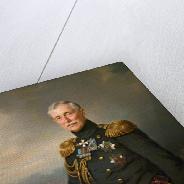 Prince Alexander Sergeyevich Menshikov, 1851 by Franz Krüger
