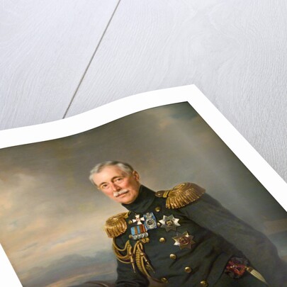 Prince Alexander Sergeyevich Menshikov, 1851 by Franz Krüger