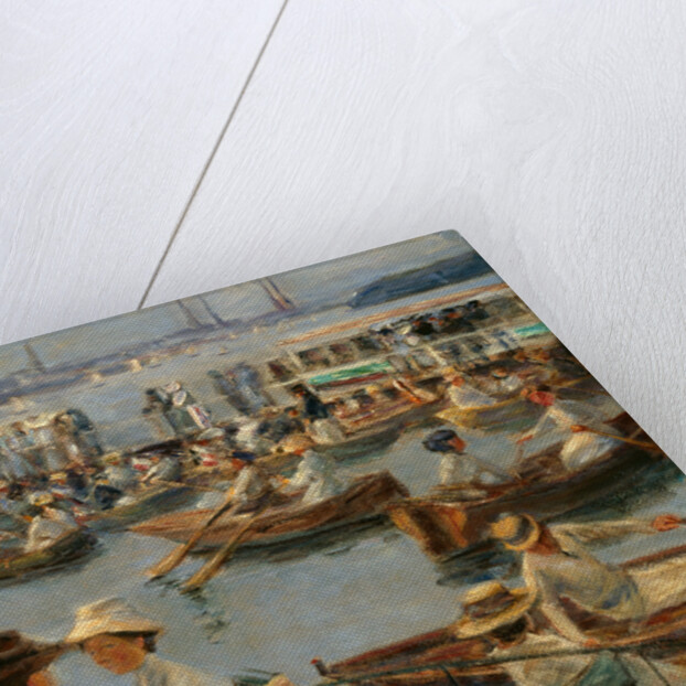 On the Alster in Hamburg, 1910 by Max Liebermann