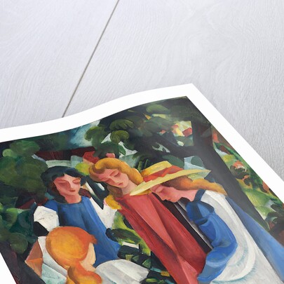Four Girls, 1912-1913 by August Macke