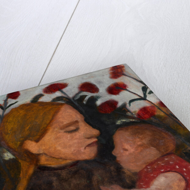 Girl with child, 1902 by Paula Modersohn-Becker