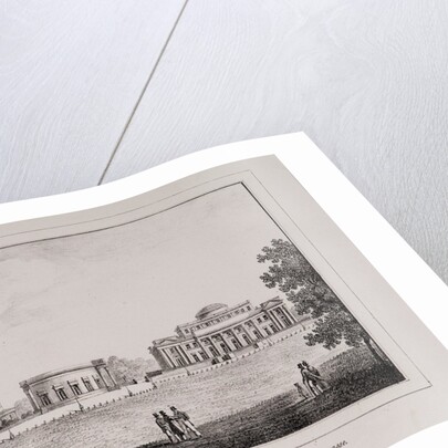 The Yelagin Palace at Saint Petersburg (Series Views of Saint Petersburg), 1820s by Alexander Pluchart