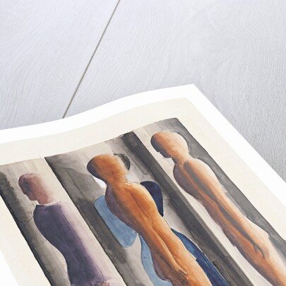 Formation. Tri-partition, 1926 by Oskar Schlemmer