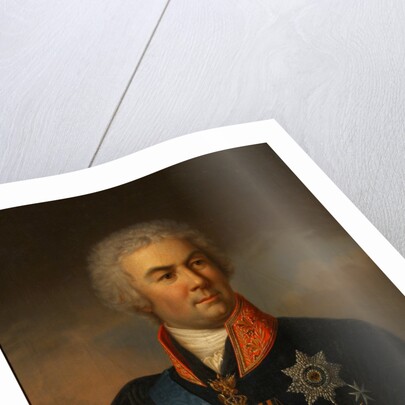 Portrait of Count Pyotr Zavadovsky (1739?1812), 1849 by Carl Schulz