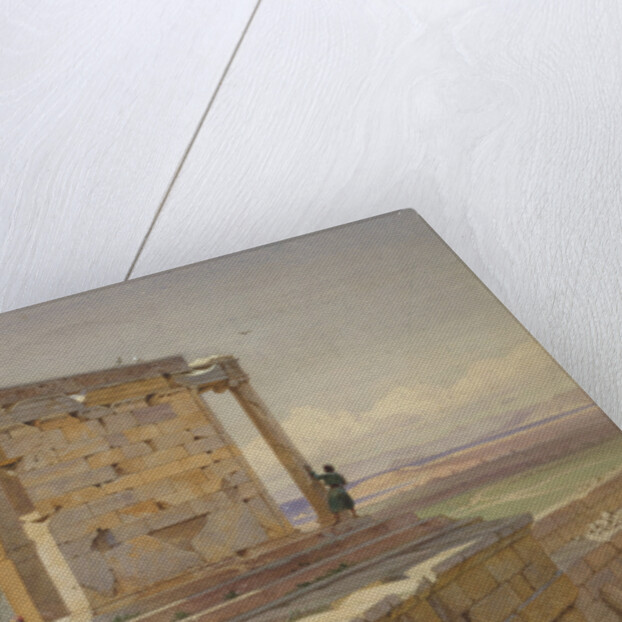 The Temple of Athena Nike. View from the North-East, 1877 by Carl Friedrich Heinrich Werner