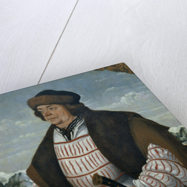 The Court Jester known as Knight Christoph, 1515 by Hans von Wertinger