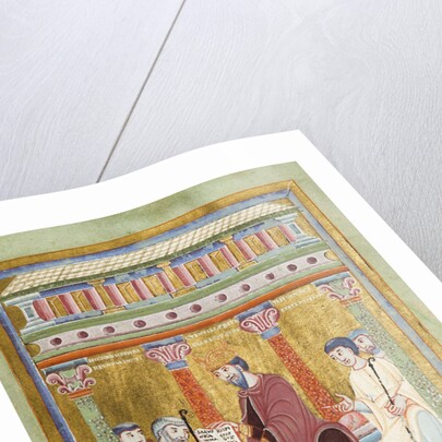 Henry III, Holy Roman Emperor (Evangelarium for Henry III), 1039?1043 by Anonymous