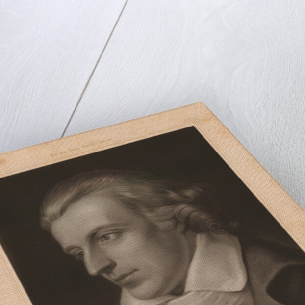 Portrait of Friedrich von Schiller by Adam Arnst