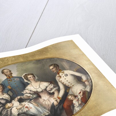 The Emperor Family of Austria, 1856 by Joseph Bayer