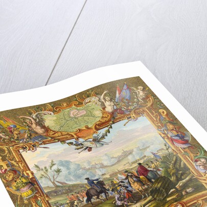 Capture of the Fortress of Audenarde by the Allied Troops in 1708 by Johann August Corvinus