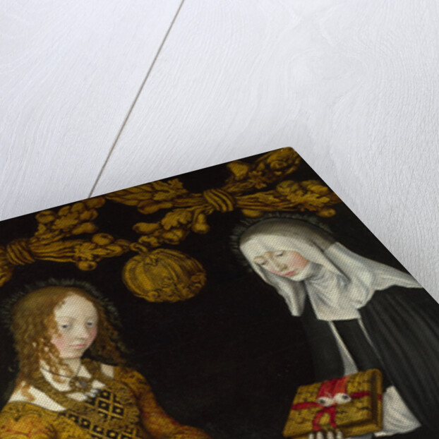 Saints Christina and Ottilia, 1506 by Lucas Cranach the Elder