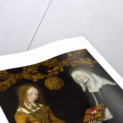 Saints Christina and Ottilia, 1506 by Lucas Cranach the Elder