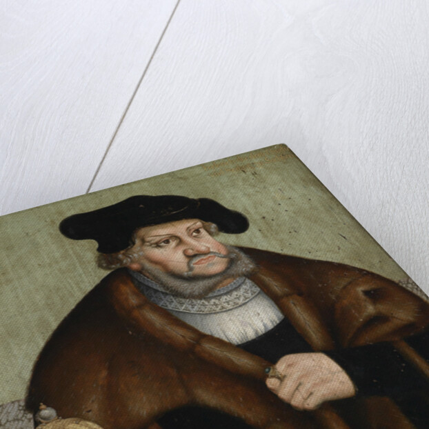 Portrait of Frederick III, Elector of Saxony by Lucas Cranach the Elder