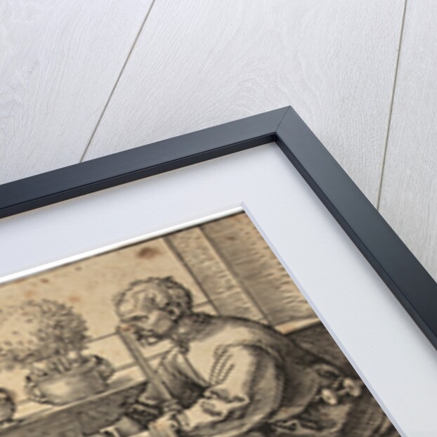 Artist Drawing a Nude with Perspective Device, 1538 by Albrecht Dürer