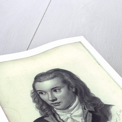 Portrait of the poet Novalis, 1845 by Friedrich Eduard Eichens
