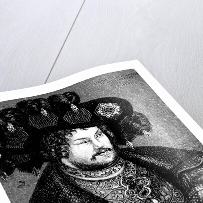 Portrait of Joachim I Nestor, Elector of Brandenburg (Copy after Lucas Cranach t. E), 15th century by German master