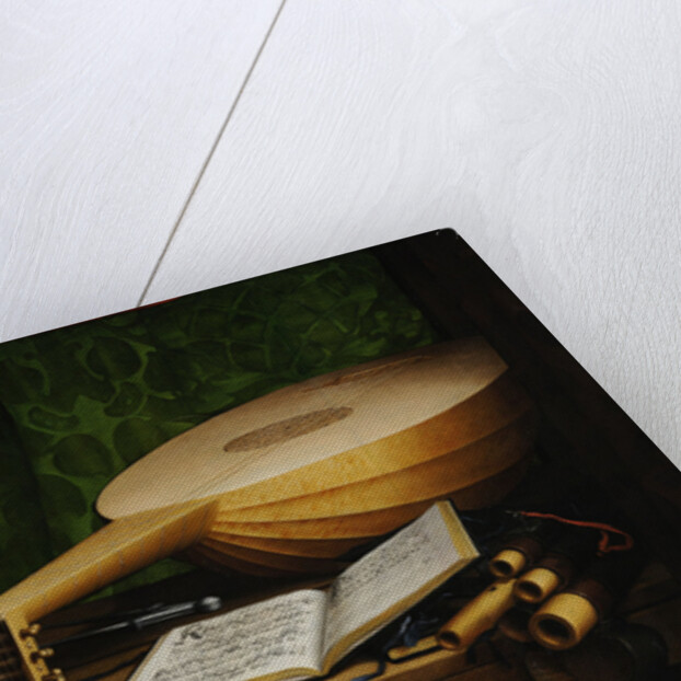 The Ambassadors (Detail), 1533 by Hans Holbein the Younger