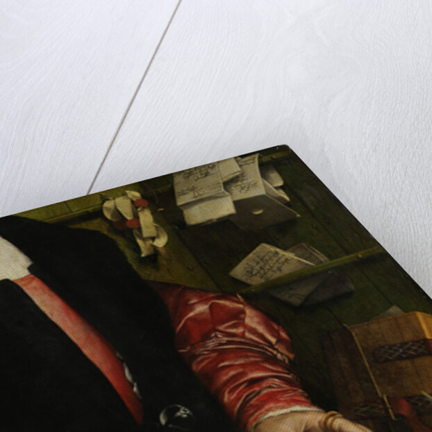 The Merchant Georg Gisze (Detail), 1532 by Hans Holbein the Younger