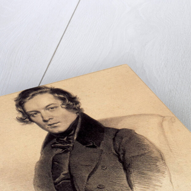 Robert Schumann, 1839 by Josef Kriehuber