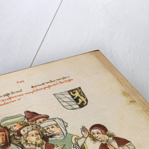 Burning of Jan Hus at the stake by Diebold Lauber