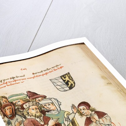 Burning of Jan Hus at the stake by Diebold Lauber