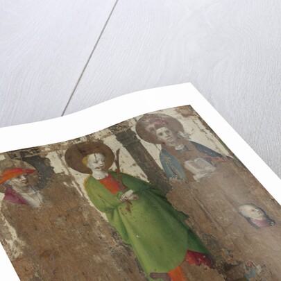 Three Saints, c. 1450 by Stephan Lochner