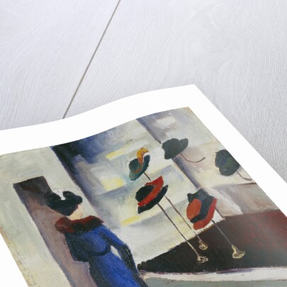 Hat Shop, 1913 by August Macke