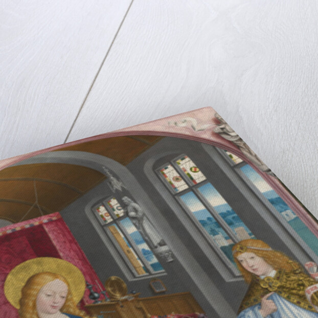 The Annunciation (The Liesborn Altarpiece), ca. 1470-1480 by Master of Liesborn